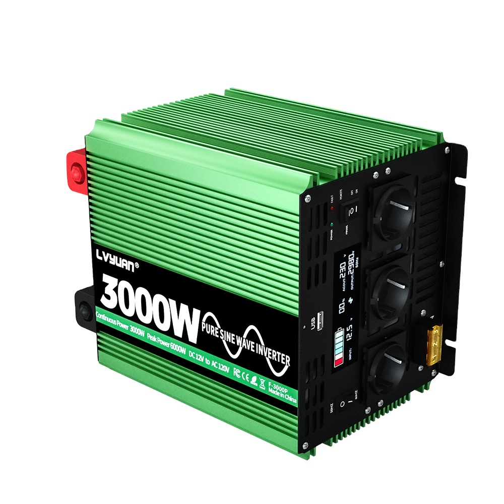 Pure Sine Wave Inverter - LVYUAN 3000W 6000W Car Power Inverter