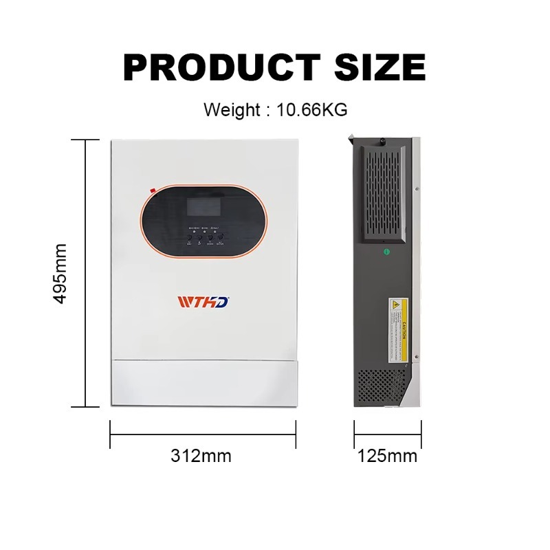 6.2KW Single Phase Off Grid On - Pure Sine Wave Inverter 评论和价格