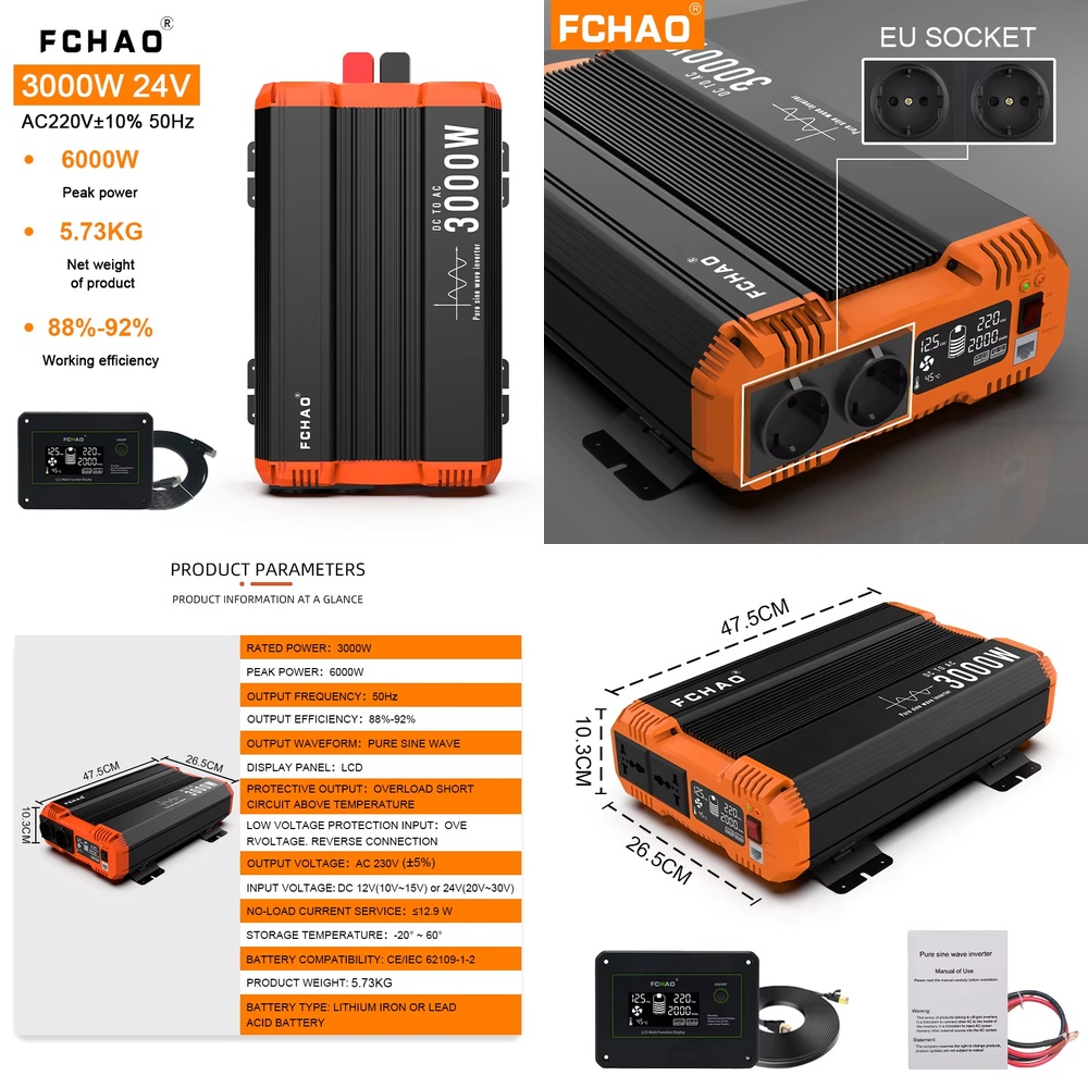 Pure Sine Wave Off Grid Invert - Pure Sine Wave Inverter 评论和价格