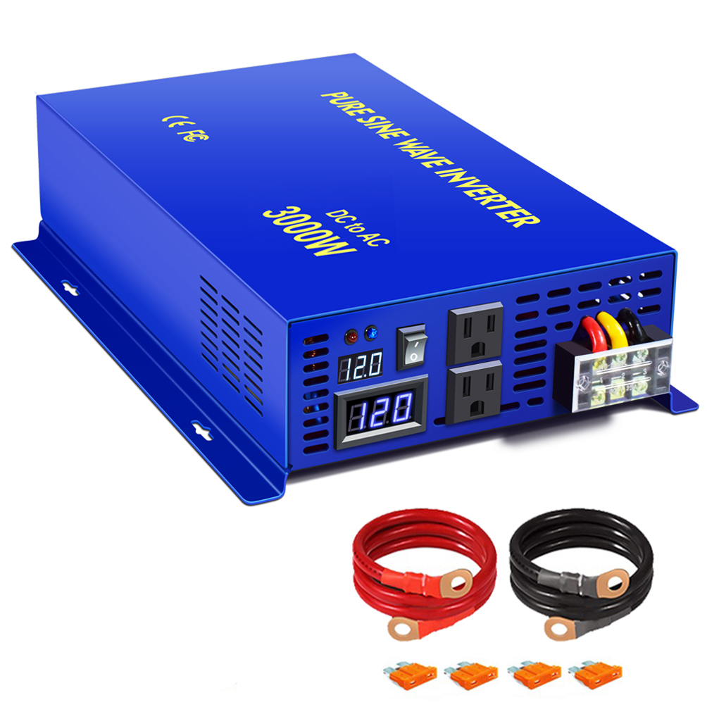 2026 Hot Sale WZRELB 3000W Car - Pure Sine Wave Inverter 评论和价格
