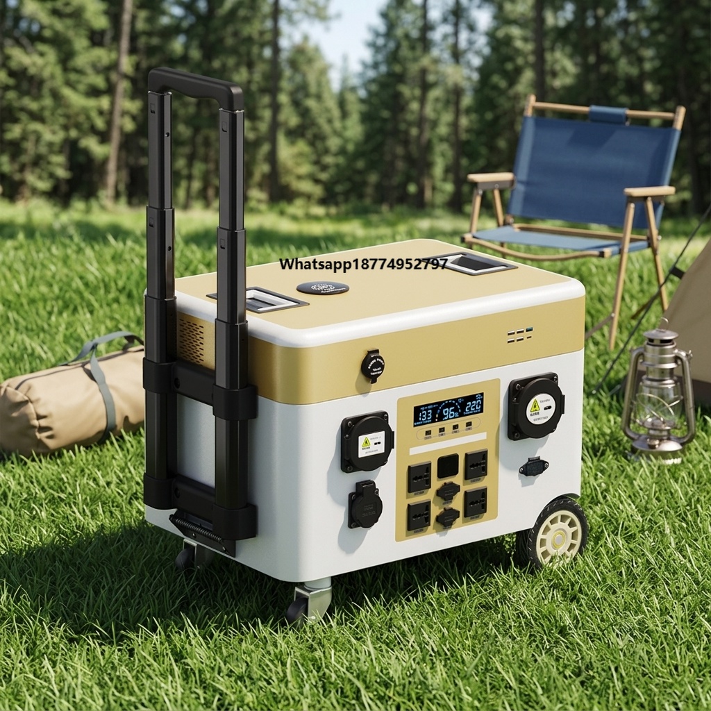 5000Wh Portable Solar Generato - Portable Power Station 评论和价格